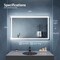 Anzzi 30in x 48in Frameless LED Front/Back Light Bathroom Mirror With Defogger BA-LMDFX022AL - alternate 3